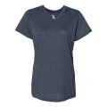 Badger Women's Triblend Performance V-Neck T-Shirt
