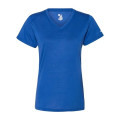 Badger Women's Triblend Performance V-Neck T-Shirt