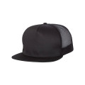 Mega Cap Flat Bill Trucker Cap