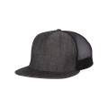 Mega Cap Flat Bill Trucker Cap