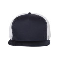 Mega Cap Flat Bill Trucker Cap