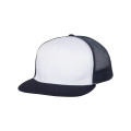 Mega Cap Flat Bill Trucker Cap