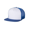 Mega Cap Flat Bill Trucker Cap