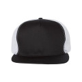 Mega Cap Flat Bill Trucker Cap