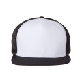 Mega Cap Flat Bill Trucker Cap