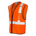 Kishigo Unisex Single Pocket Zipper Mesh Class 2 Vest