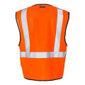 Kishigo Unisex Single Pocket Zipper Mesh Class 2 Vest