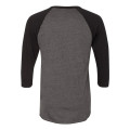 American Apparel Unisex 50/50 Raglan Three-Quarter Sleeve...