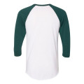 American Apparel Unisex 50/50 Raglan Three-Quarter Sleeve...