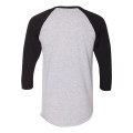 American Apparel Unisex 50/50 Raglan Three-Quarter Sleeve...