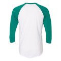 American Apparel Unisex 50/50 Raglan Three-Quarter Sleeve...