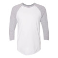 American Apparel Unisex 50/50 Raglan Three-Quarter Sleeve...