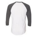 American Apparel Unisex 50/50 Raglan Three-Quarter Sleeve...