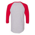 American Apparel Unisex 50/50 Raglan Three-Quarter Sleeve...