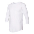 American Apparel Unisex 50/50 Raglan Three-Quarter Sleeve...
