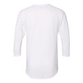 American Apparel Unisex 50/50 Raglan Three-Quarter Sleeve...