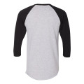 American Apparel Unisex 50/50 Raglan Three-Quarter Sleeve...