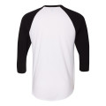 American Apparel Unisex 50/50 Raglan Three-Quarter Sleeve...