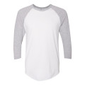 American Apparel Unisex 50/50 Raglan Three-Quarter Sleeve...