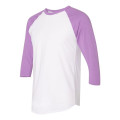 American Apparel Unisex 50/50 Raglan Three-Quarter Sleeve...