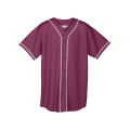 Augusta Sportswear Wicking Mesh Button Front Jersey with ...