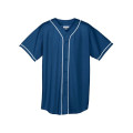Augusta Sportswear Wicking Mesh Button Front Jersey with ...