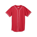 Augusta Sportswear Wicking Mesh Button Front Jersey with ...