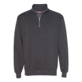 Bayside Unisex USA-Made Quarter-Zip Sweatshirt