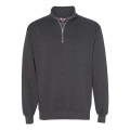 Bayside Unisex USA-Made Quarter-Zip Sweatshirt