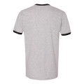 American Apparel Fine Jersey Ringer Tee