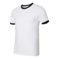 American Apparel Fine Jersey Ringer Tee