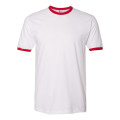 American Apparel Fine Jersey Ringer Tee