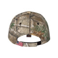 Outdoor Cap Camo with Flag Sandwich Visor Cap
