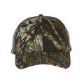 Outdoor Cap Camo with Flag Sandwich Visor Cap