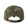 Outdoor Cap Camo with Flag Sandwich Visor Cap