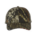 Outdoor Cap Camo with Flag Sandwich Visor Cap
