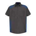 Red Kap Men's Short Sleeve Motorsports Shirt