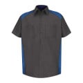 Red Kap Men's Short Sleeve Motorsports Shirt