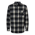 Burnside Men's Open Pocket Flannel Shirt