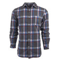 Burnside Men's Open Pocket Flannel Shirt