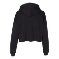 BELLA + CANVAS Women's Crop Fleece Hoodie Sweatshirt