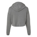 BELLA + CANVAS Women's Crop Fleece Hoodie Sweatshirt