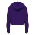 BELLA + CANVAS Women's Crop Fleece Hoodie Sweatshirt