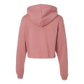 BELLA + CANVAS Women's Crop Fleece Hoodie Sweatshirt