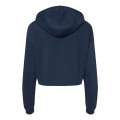 BELLA + CANVAS Women's Crop Fleece Hoodie Sweatshirt