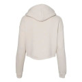 BELLA + CANVAS Women's Crop Fleece Hoodie Sweatshirt