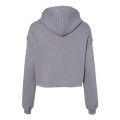 BELLA + CANVAS Women's Crop Fleece Hoodie Sweatshirt