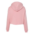 BELLA + CANVAS Women's Crop Fleece Hoodie Sweatshirt