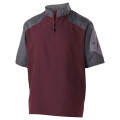 Holloway Unisex Raider Short Sleeve Quarter-Zip Pullover