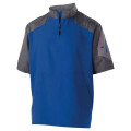 Holloway Unisex Raider Short Sleeve Quarter-Zip Pullover